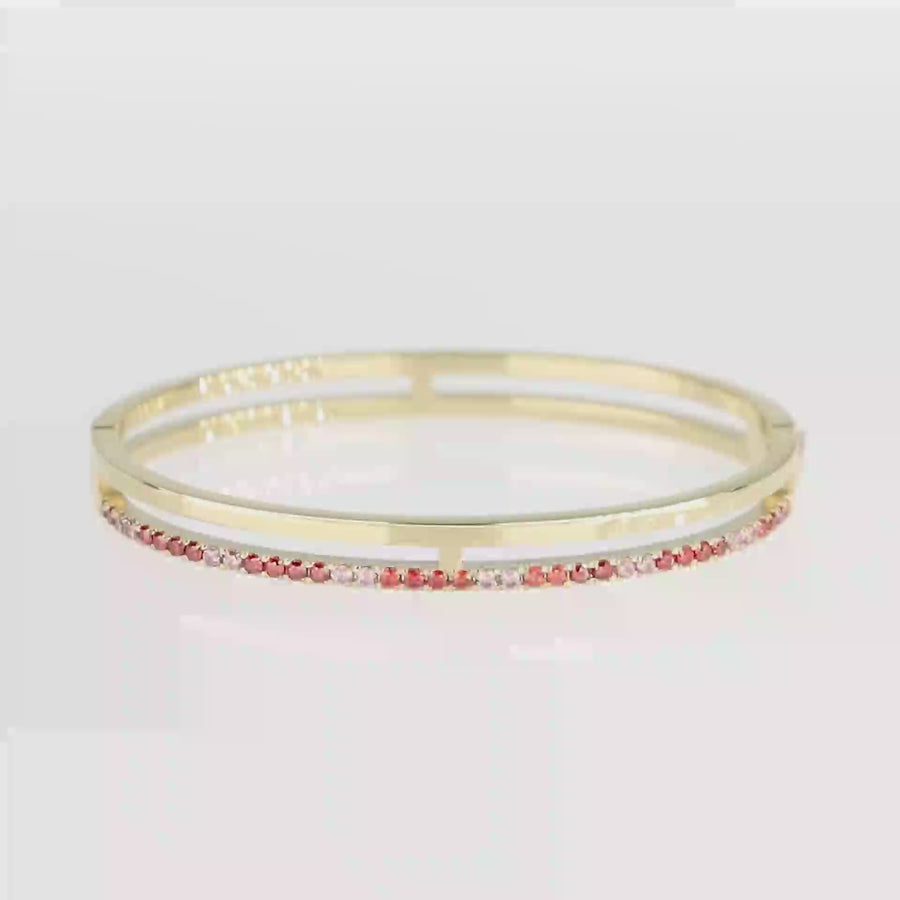Eternal Unity Bangle gold-red