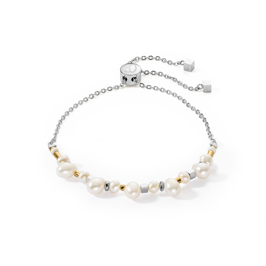 Dancing Freshwater Pearls Bracelet Bicolor