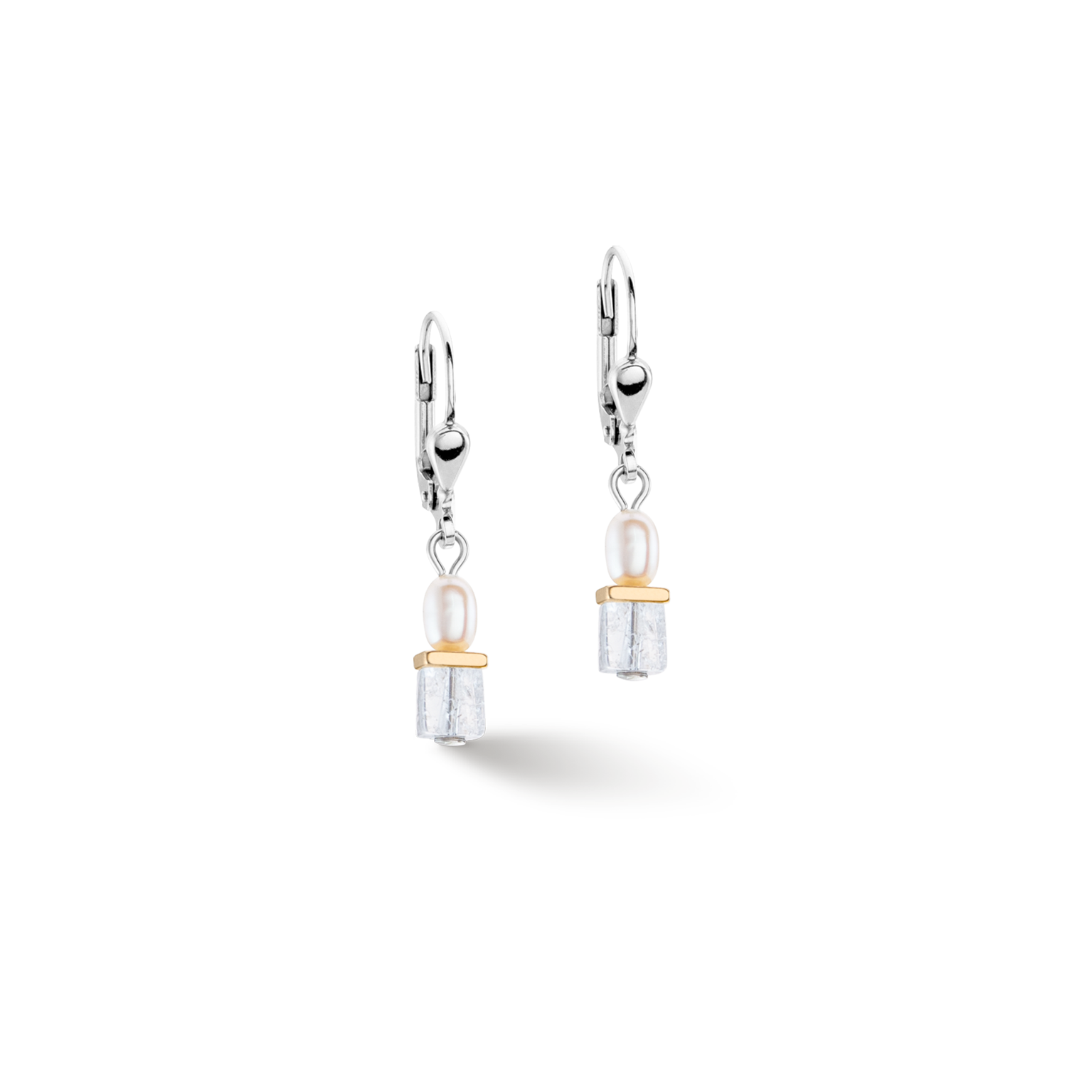 Earrings Princess Fusion Pearls bicolour