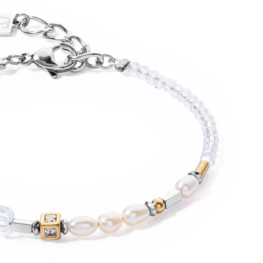 Bracelet Princess Fusion Pearls Bicolour