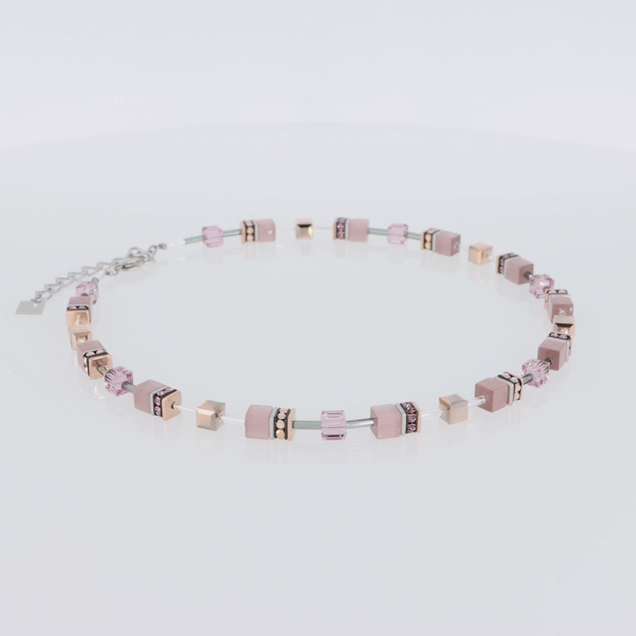 GEOCUBE® Iconic Monochrome necklace lilac