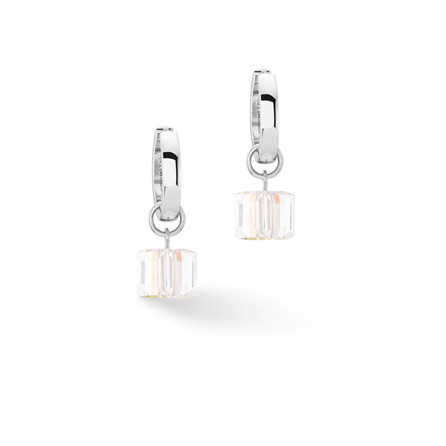 Earrings Creole Chunky Chain Runway Exlusive silver
