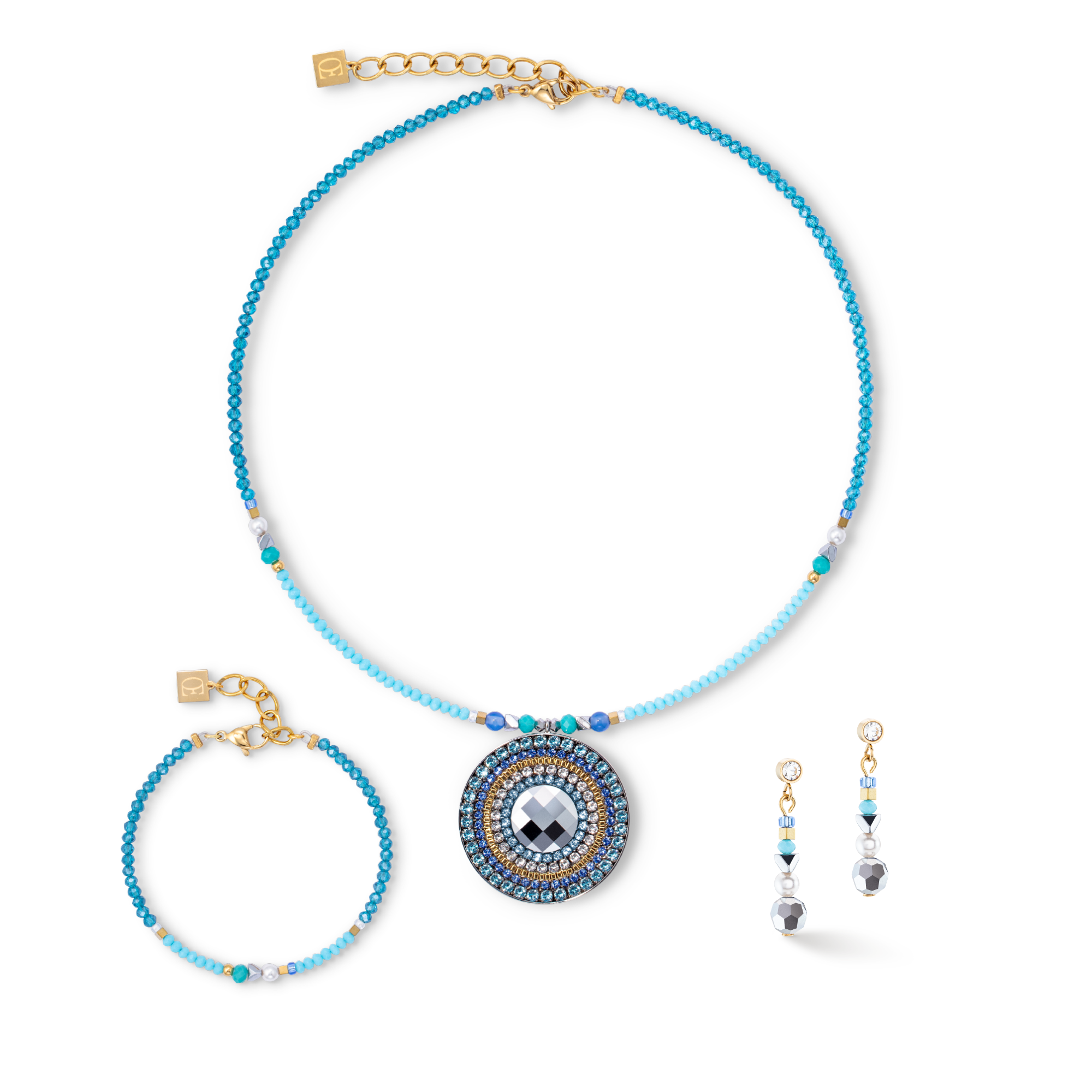 Bracelet Ocean Vibes turquoise gold