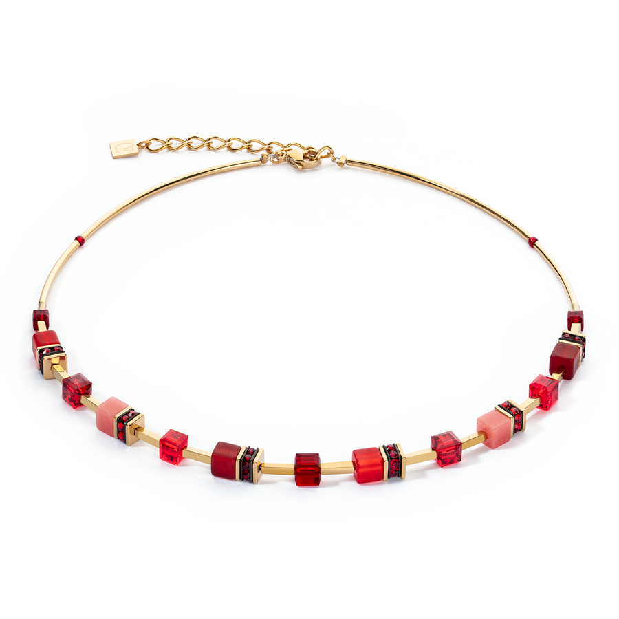 GeoCUBE® Iconic Lite Necklace Red