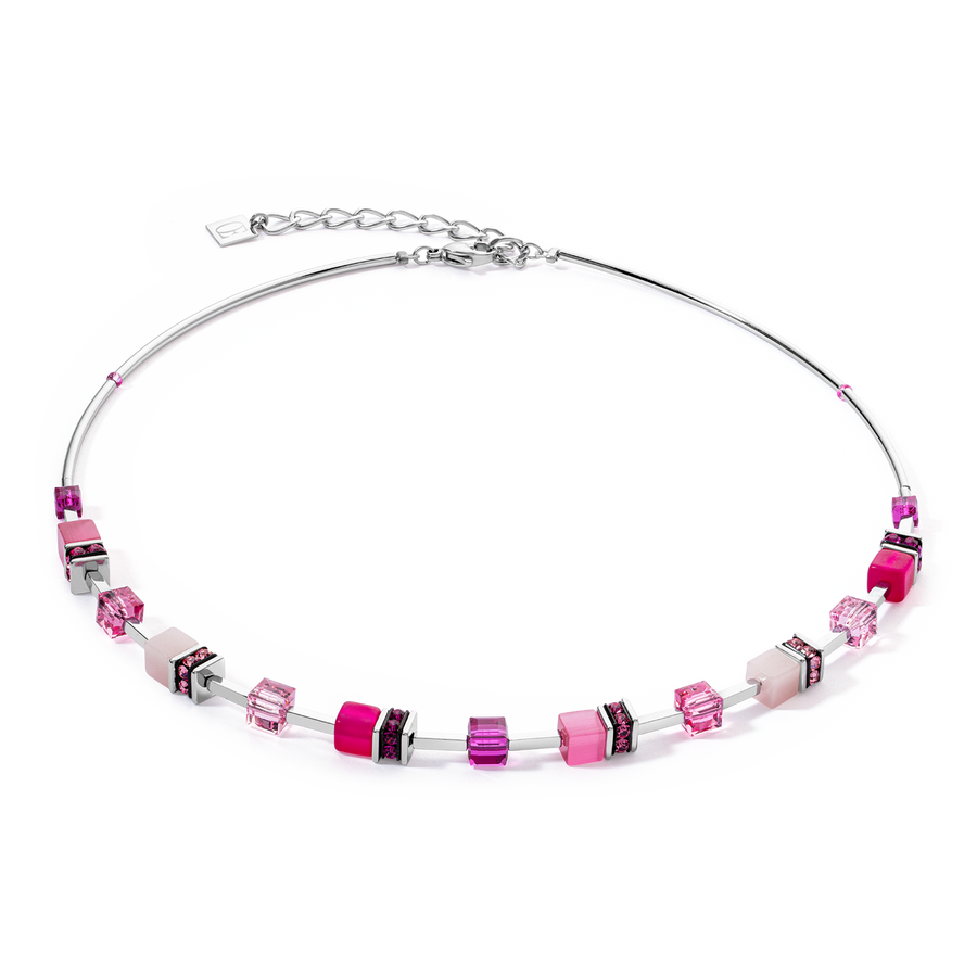 GeoCUBE® Iconic Lite Necklace magenta