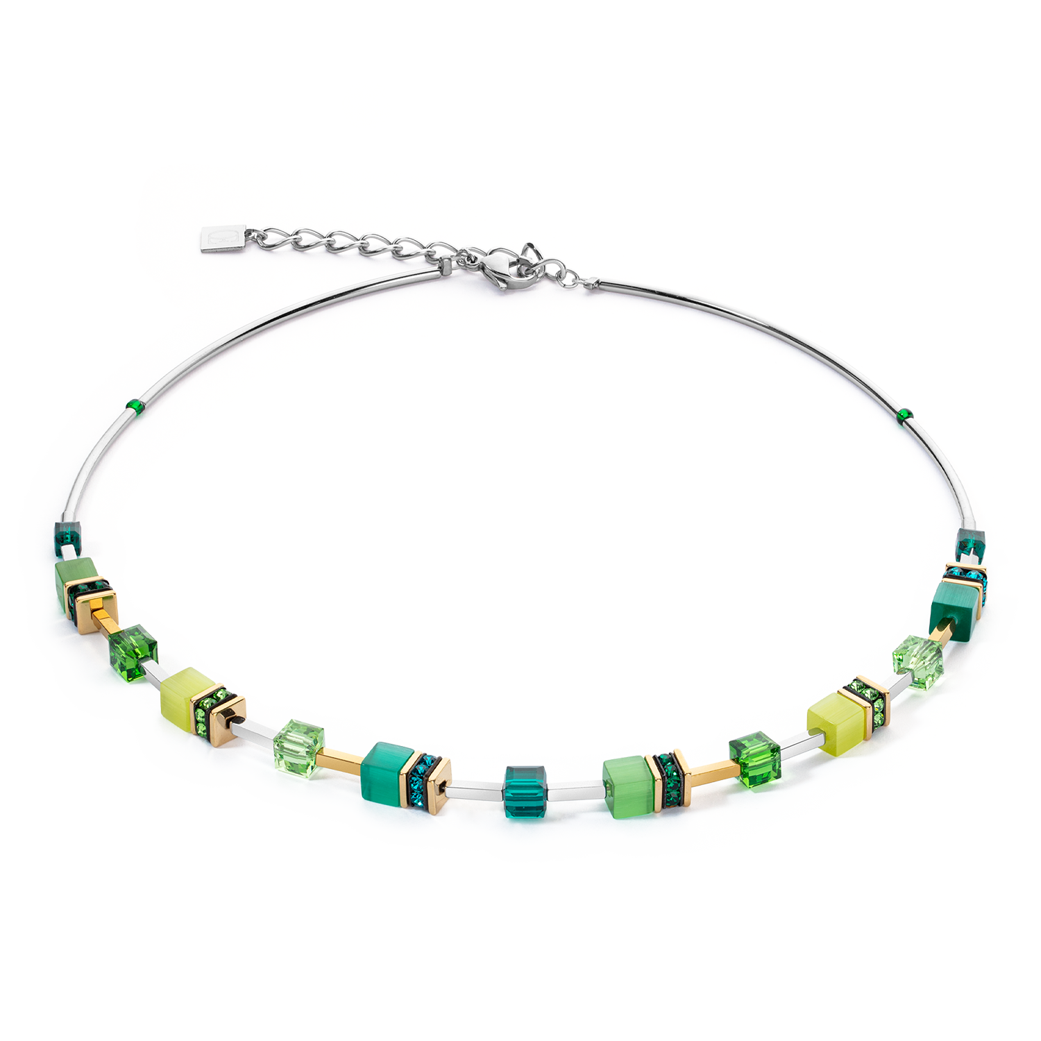 GeoCUBE® Iconic Lite Necklace Green