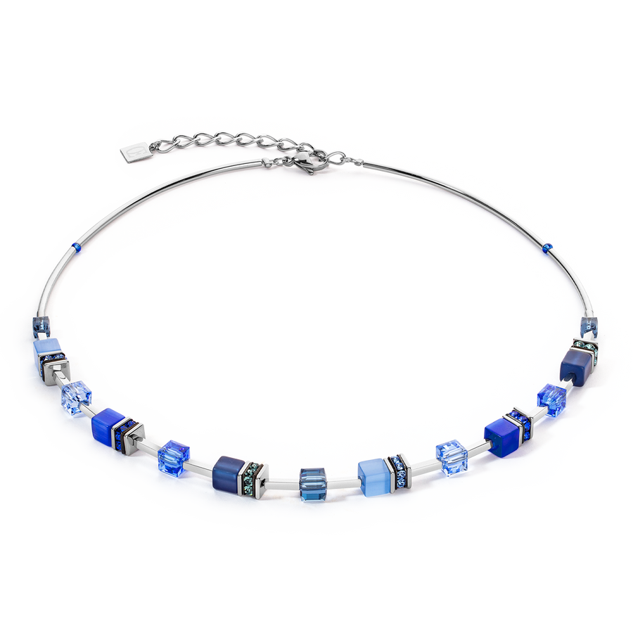 GeoCUBE® Iconic Lite Necklace Blue