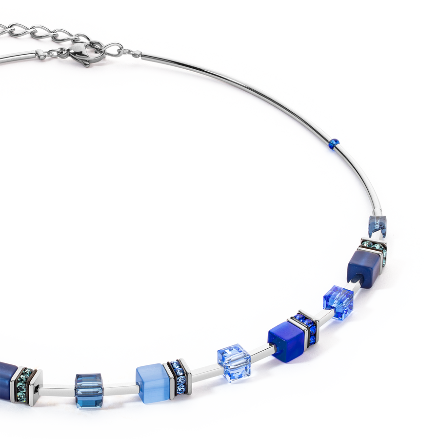 GeoCUBE® Iconic Lite Necklace Blue