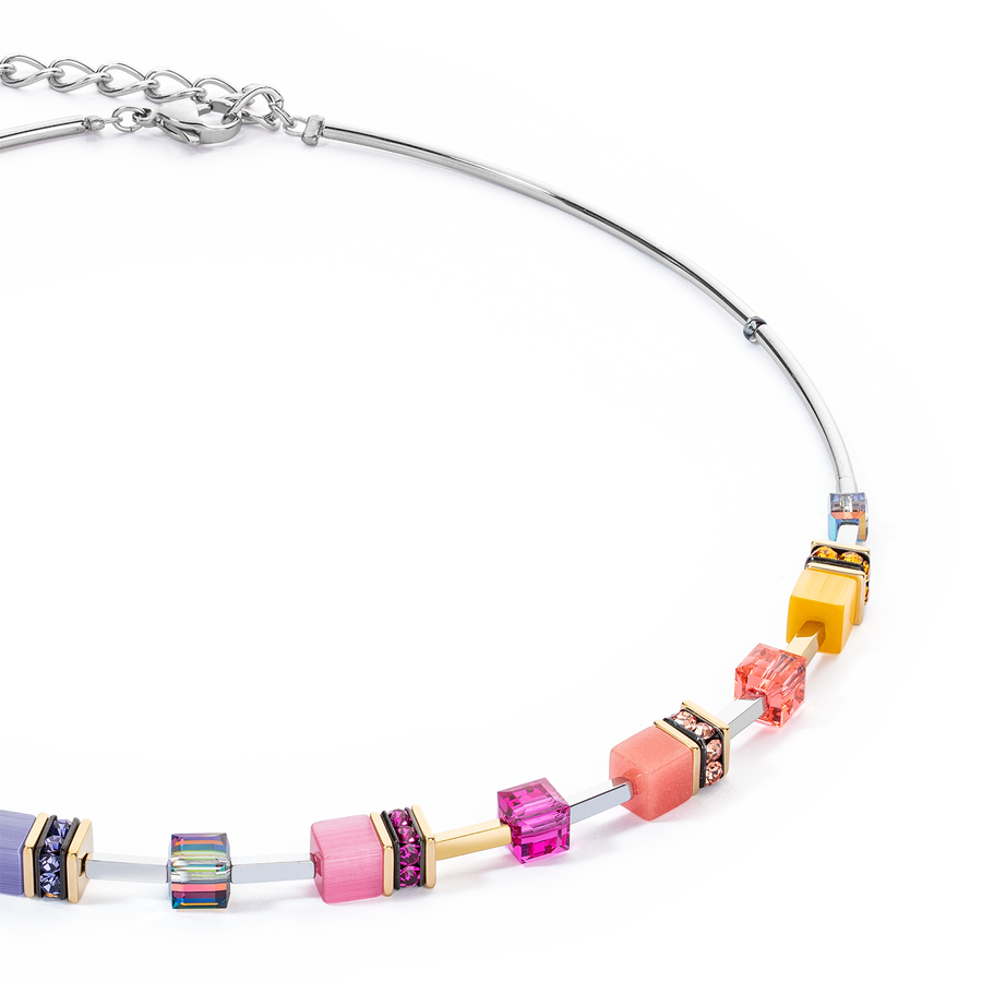 GeoCUBE® Iconic Lite Necklace Rainbow