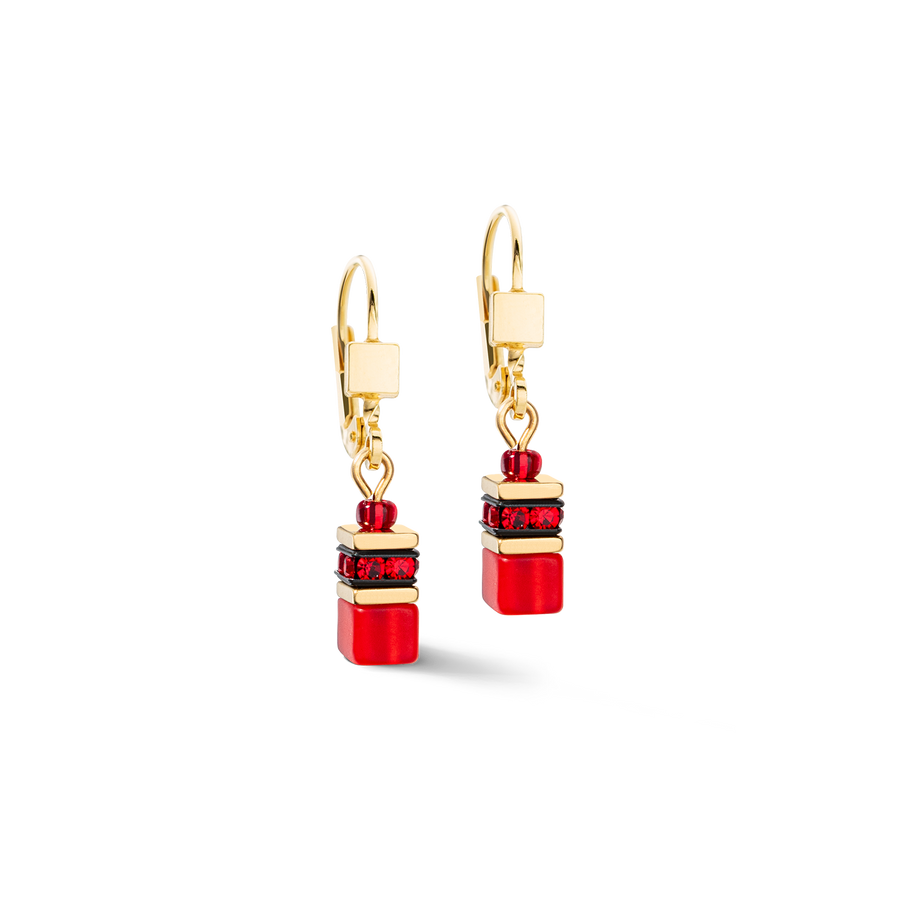 GeoCUBE® Iconic Lite Earrings Red