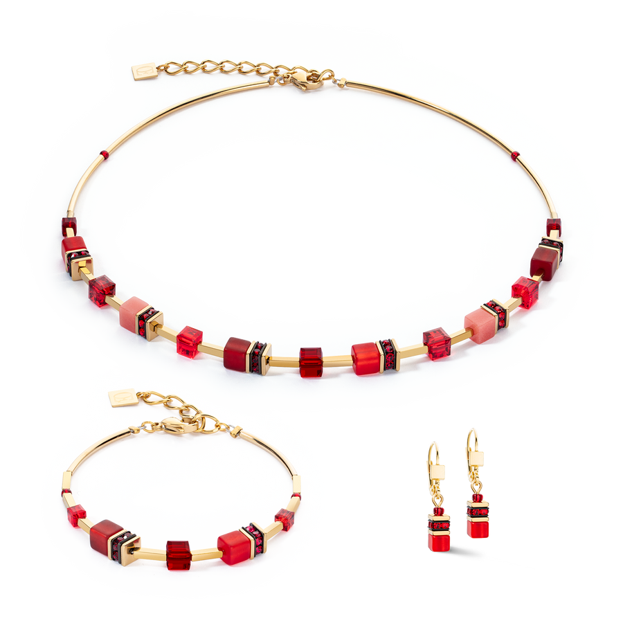 GeoCUBE® Iconic Lite Earrings Red