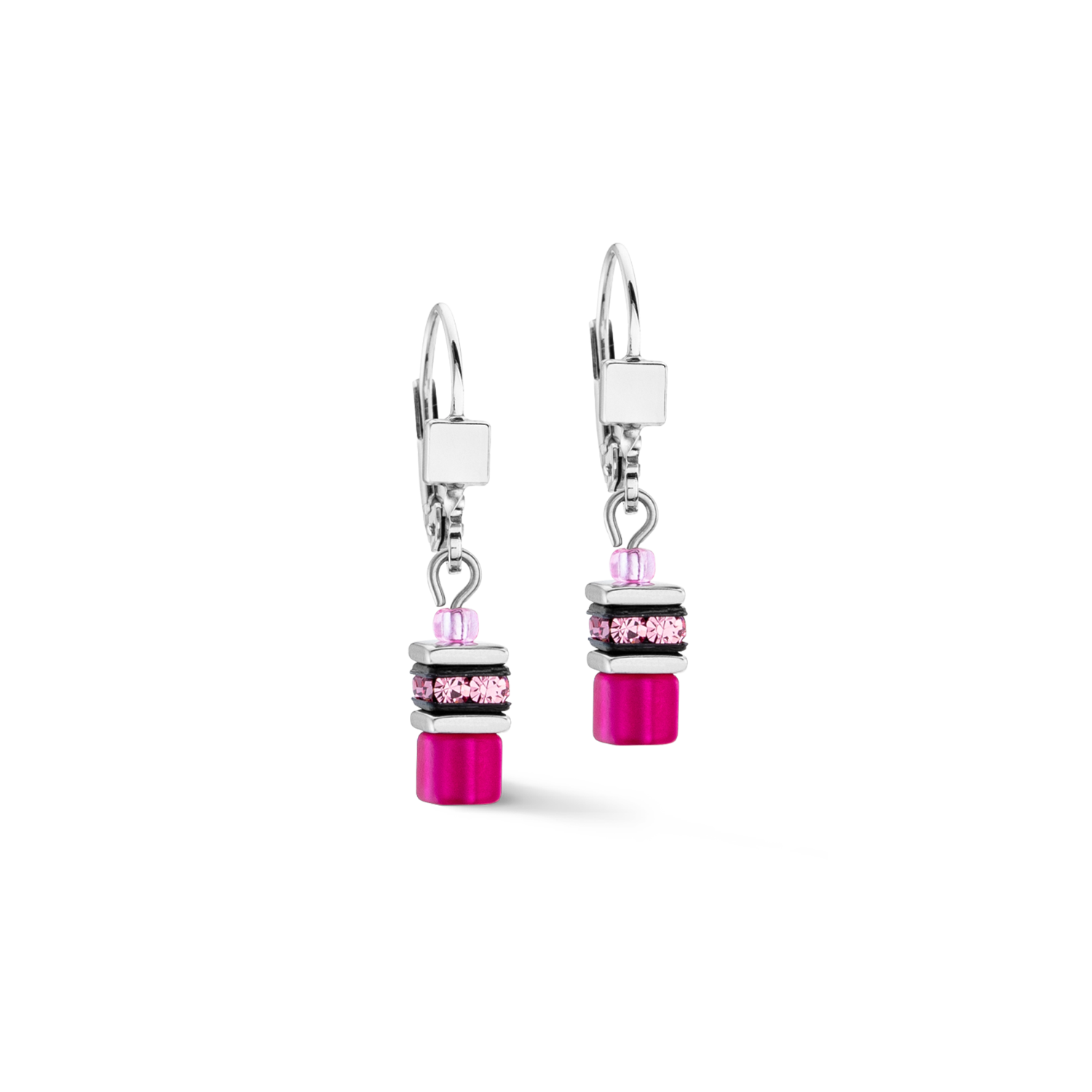 GeoCUBE® Iconic Lite Earrings magenta