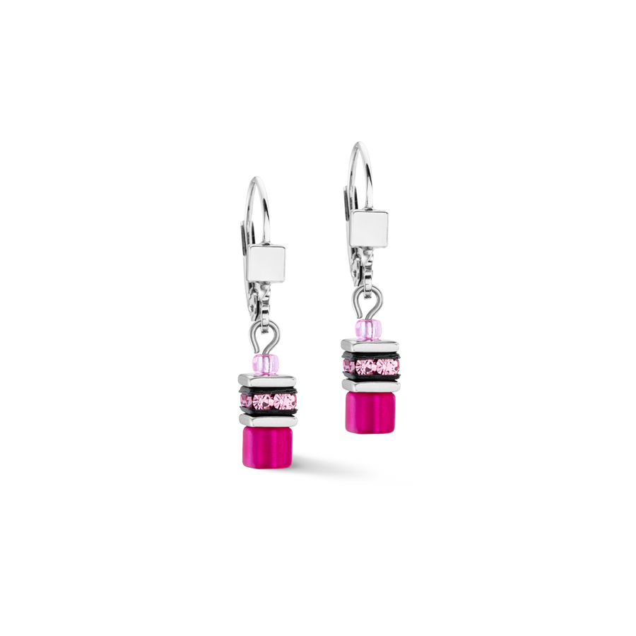 GeoCUBE® Iconic Lite Earrings magenta