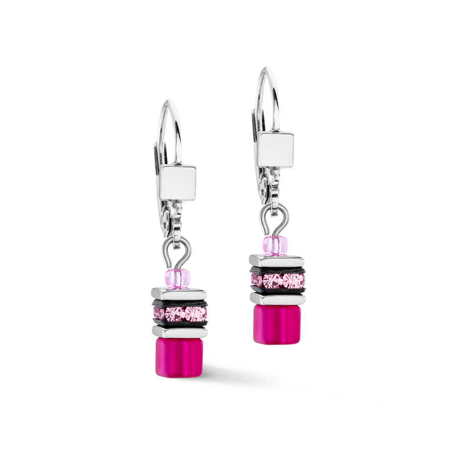 GeoCUBE® Iconic Lite Earrings magenta