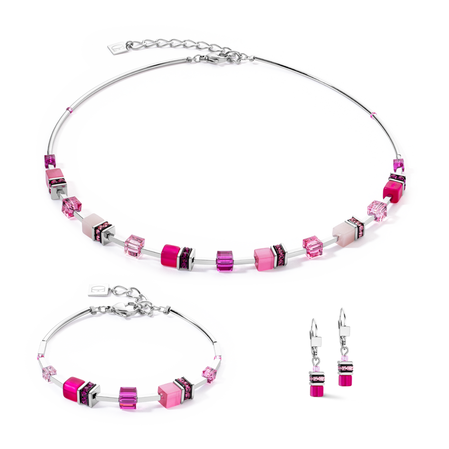 GeoCUBE® Iconic Lite Earrings magenta