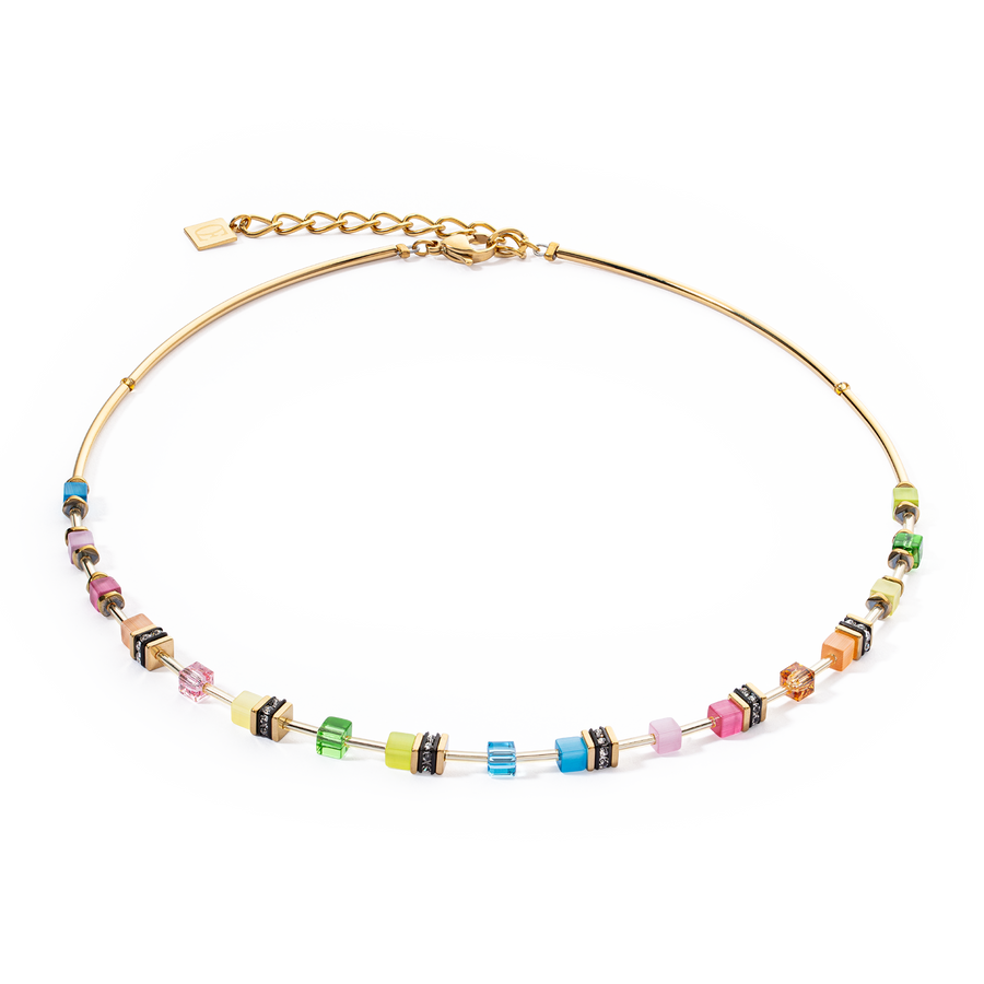 GeoCUBE® Lite Mini Necklace Rainbow