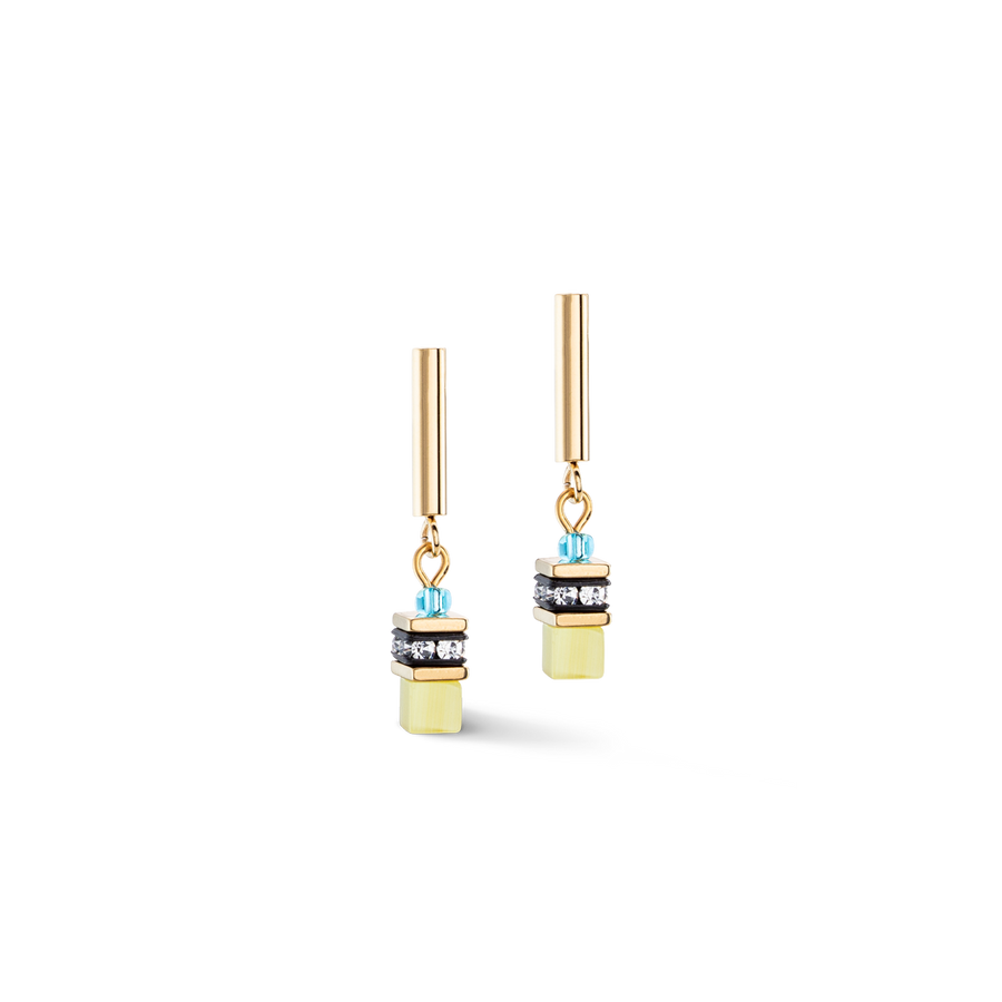GeoCUBE® Lite Mini Earrings Rainbow