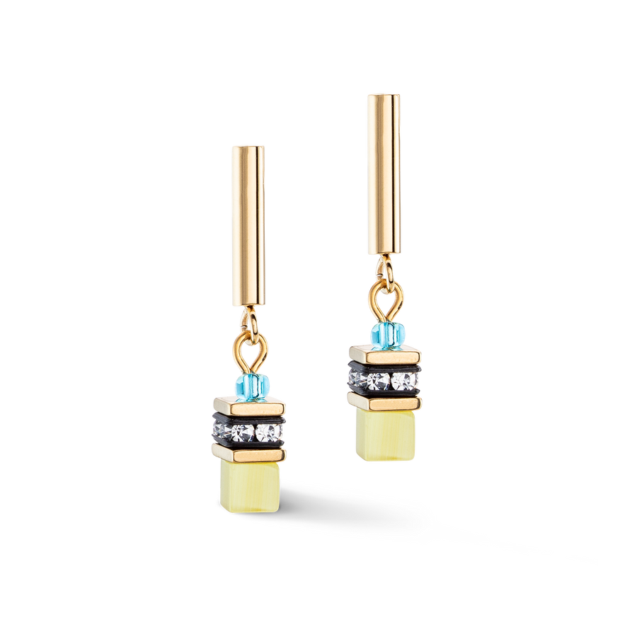 GeoCUBE® Lite Mini Earrings Rainbow