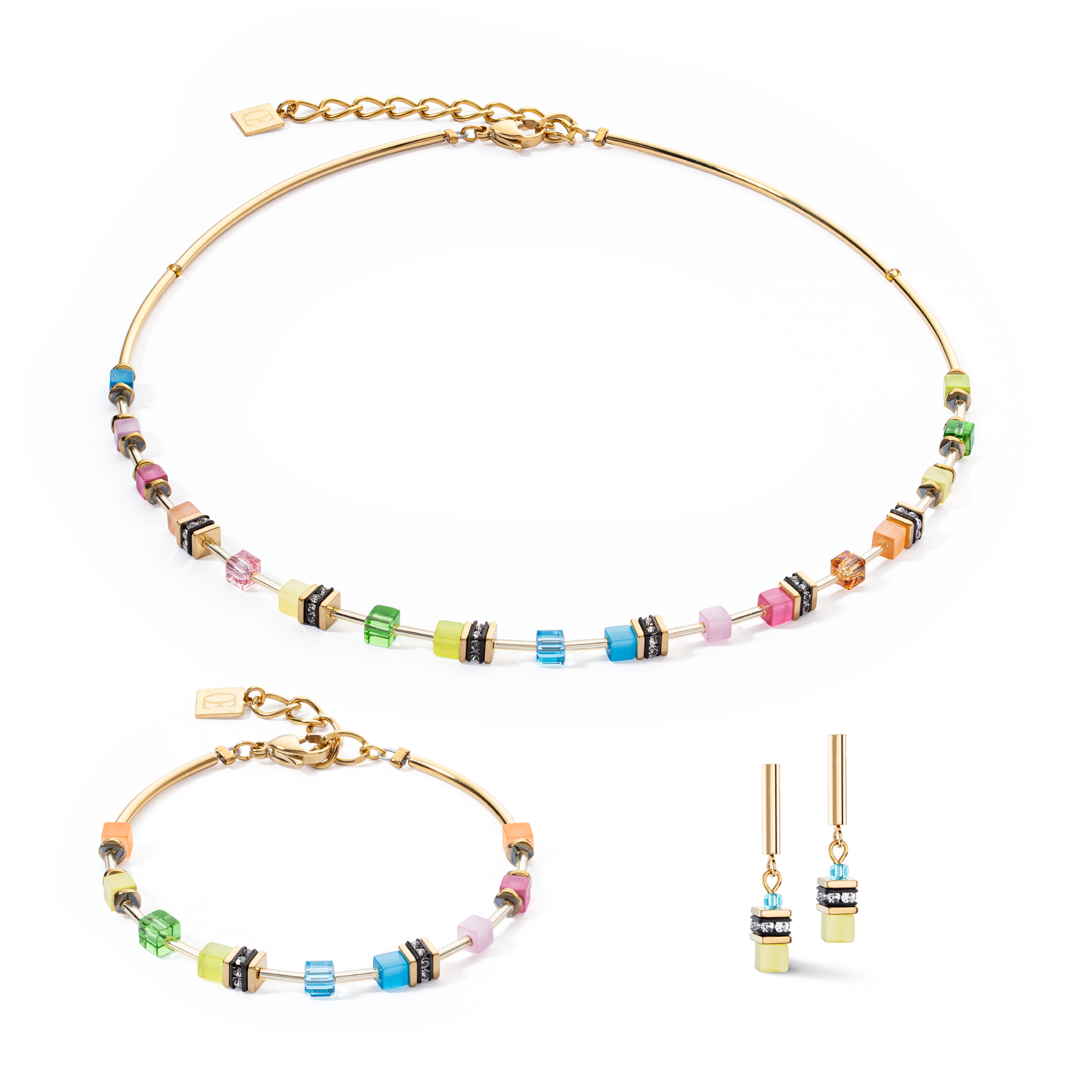 GeoCUBE® Lite Mini Bracelet Rainbow