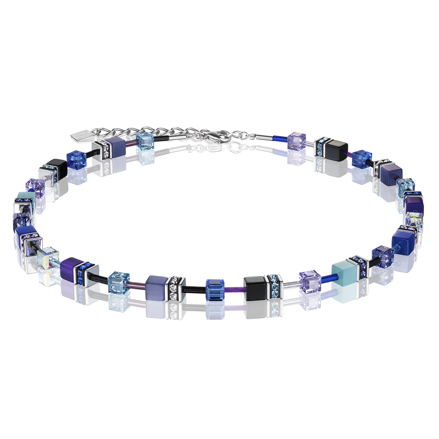 GeoCUBE® Necklace blue-purple