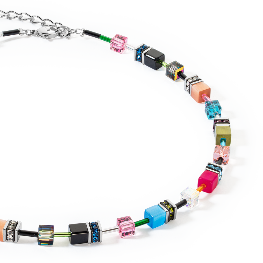 GeoCUBE® Iconic necklace Multicolour Fancy