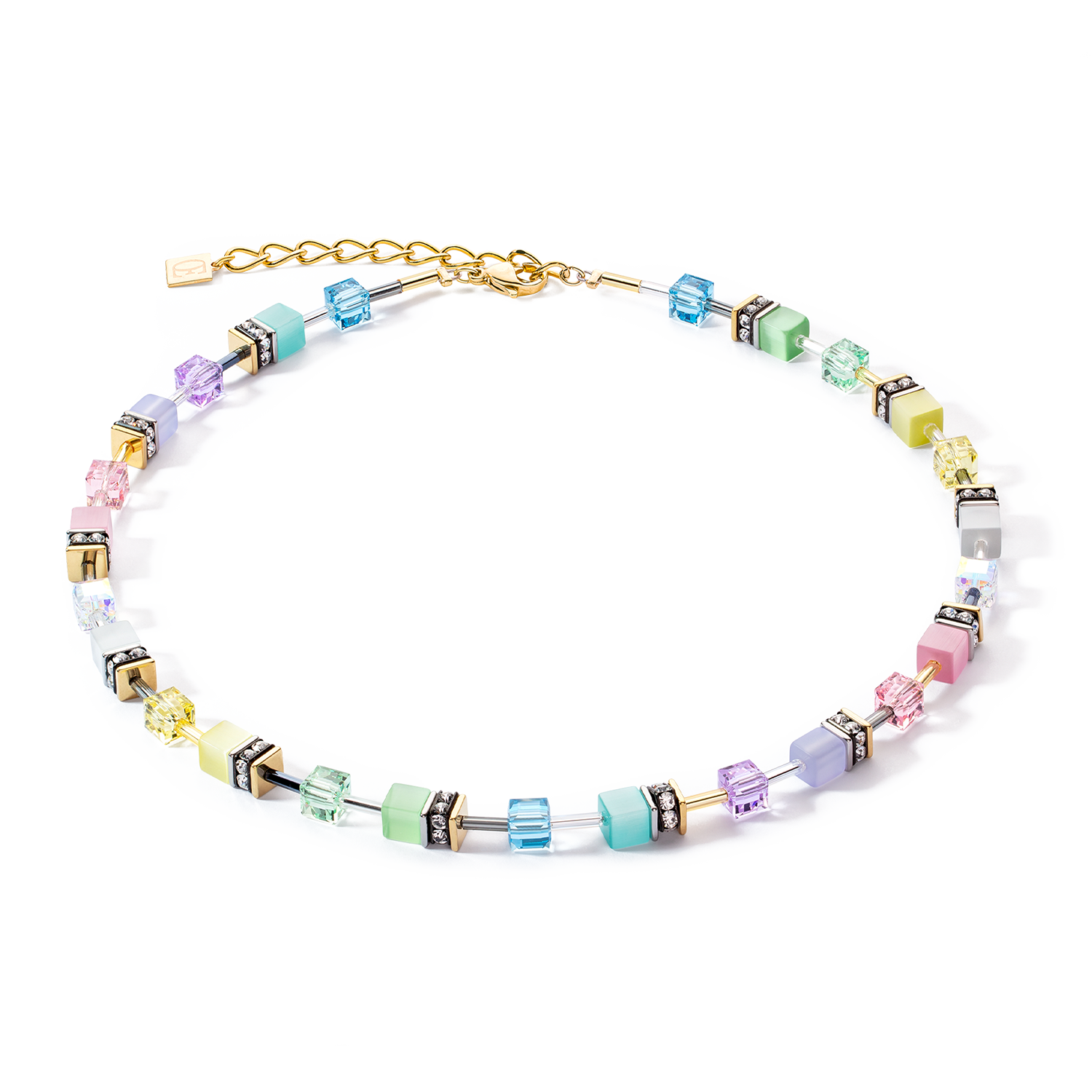 GeoCUBE® Iconic Gentle Multicolour necklace