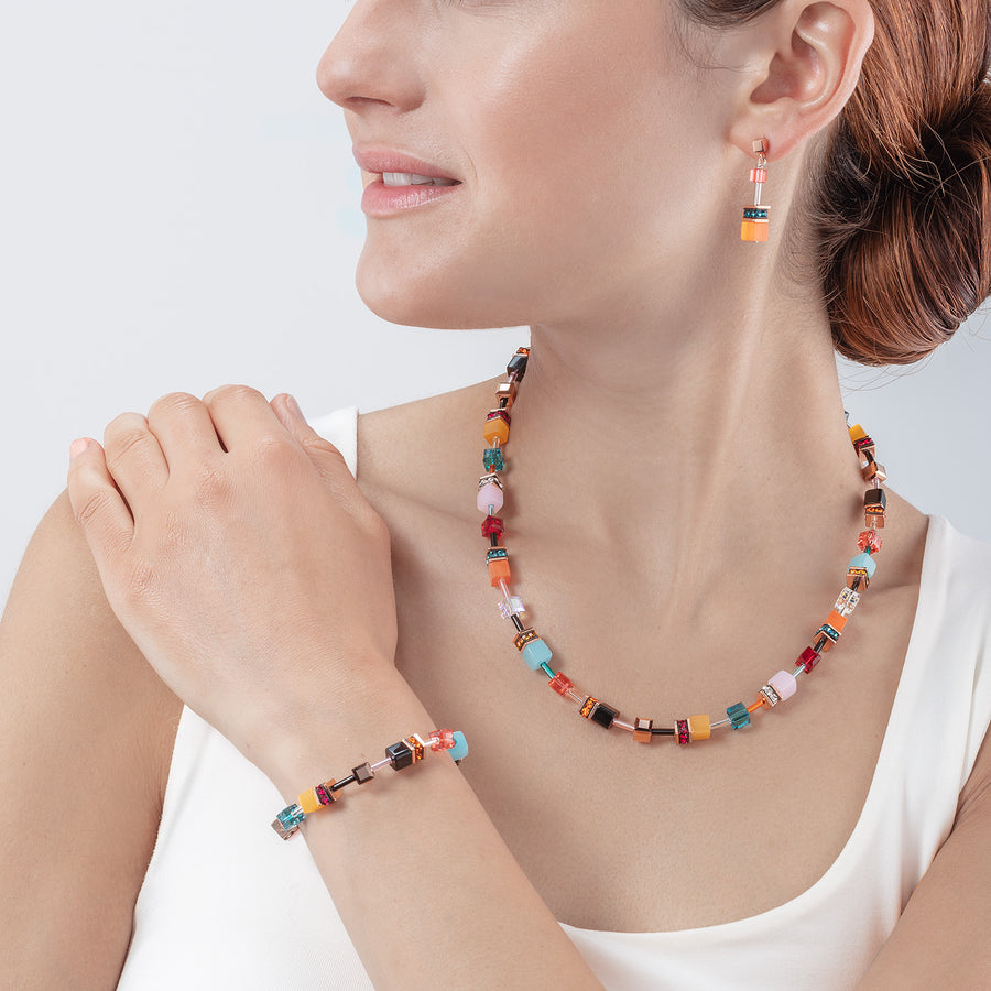 GeoCUBE® Iconic Multicolour Expressive necklace