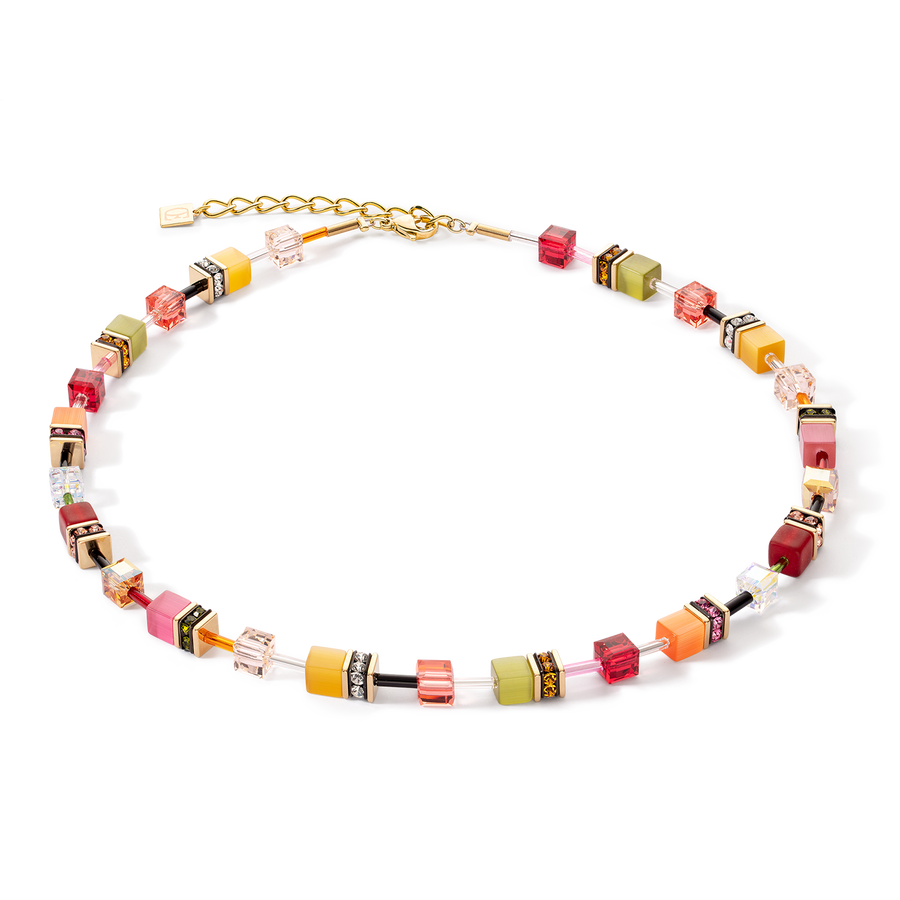 GeoCUBE® Iconic Multicolour Indian Summer necklace