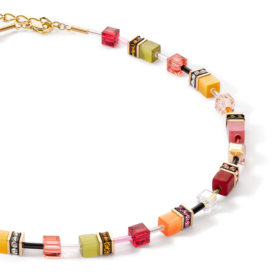 GeoCUBE® Iconic Multicolour Indian Summer necklace