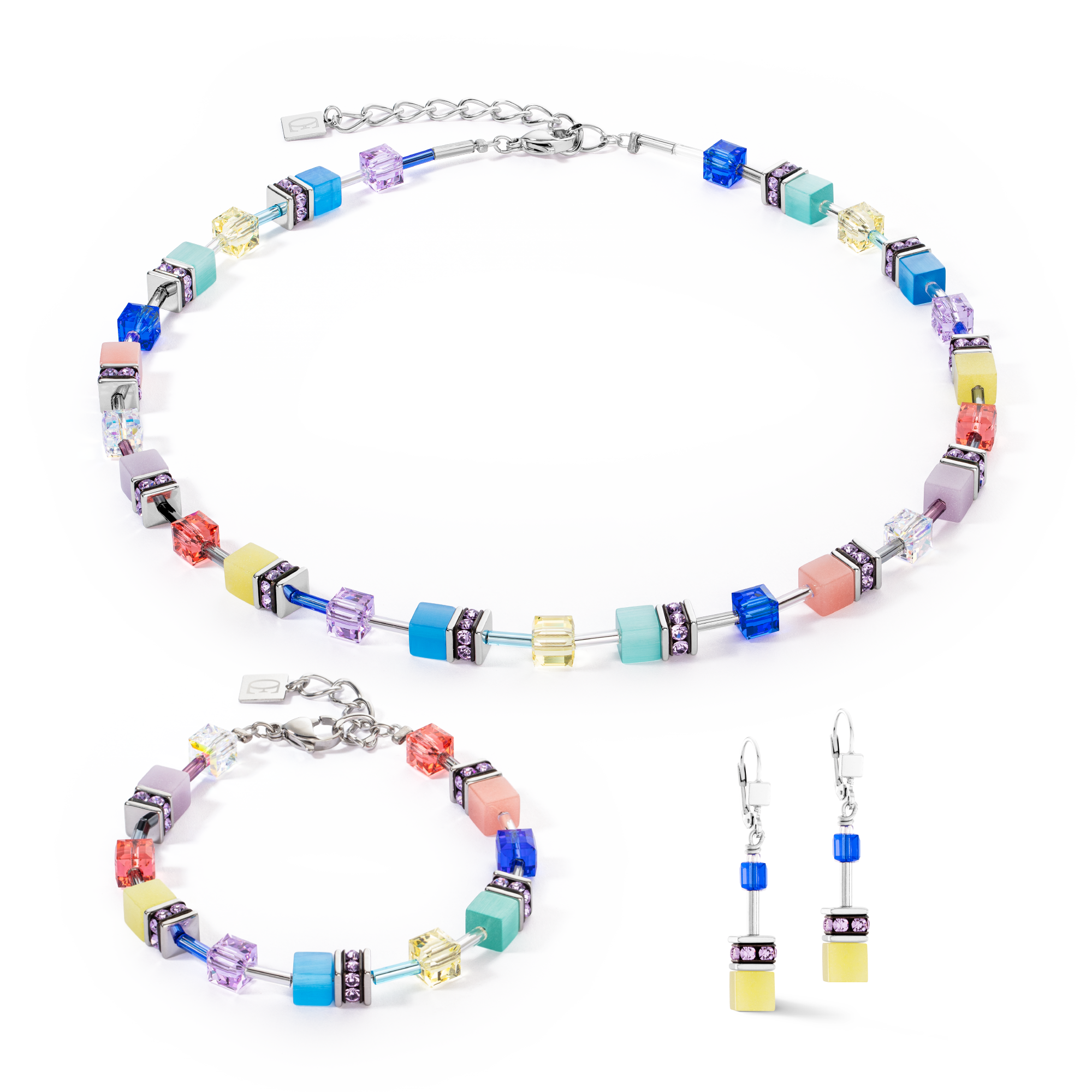 GeoCUBE® Iconic necklace Happiness