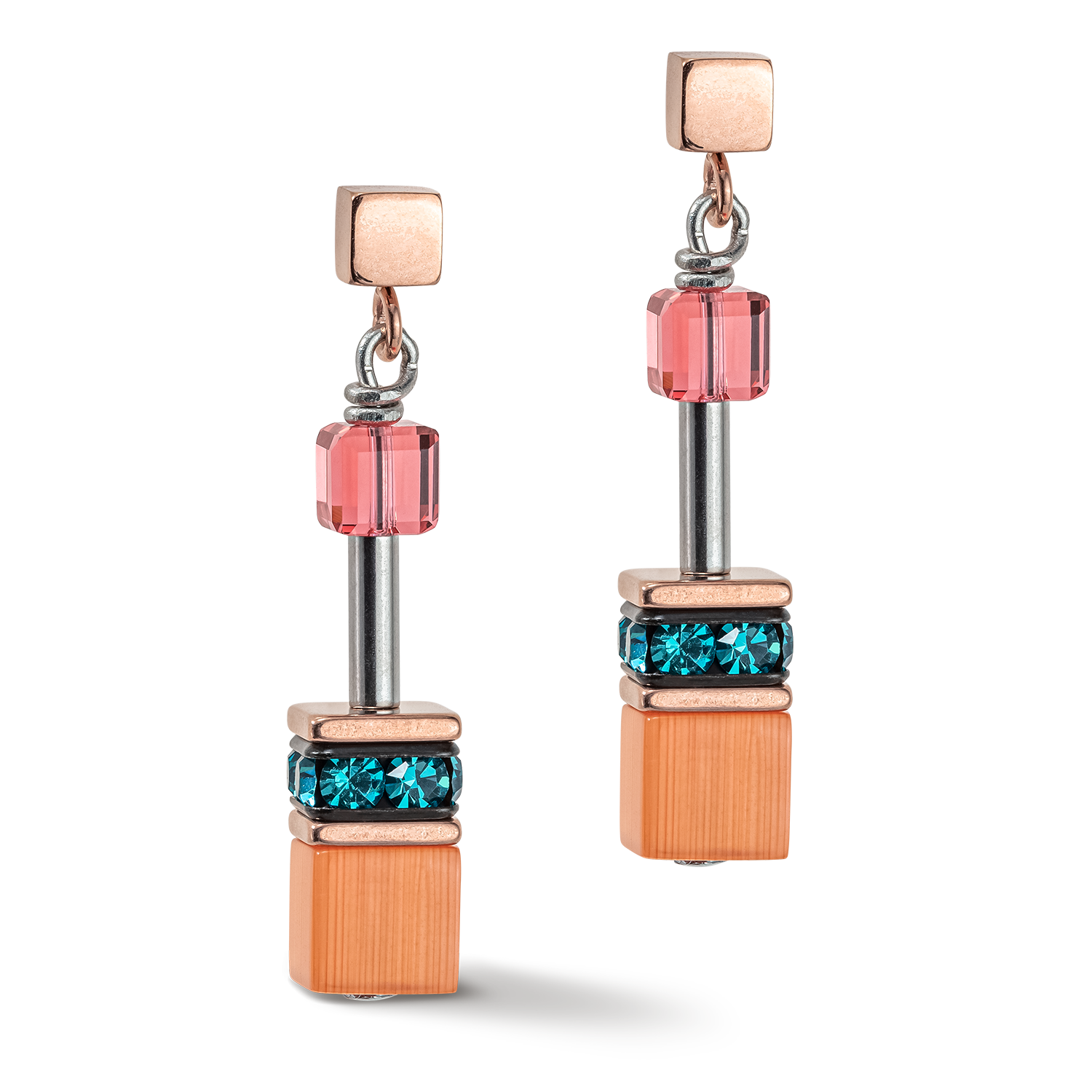 GeoCUBE® Iconic Multicolour Expressive earrings