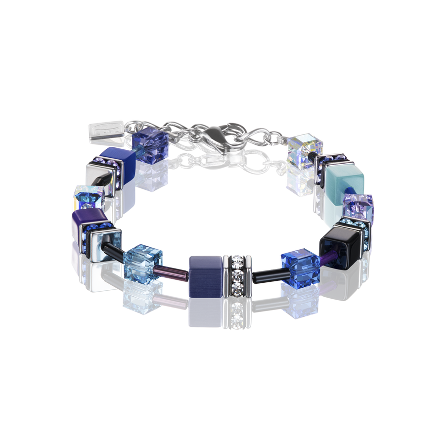 GeoCUBE® Bracelet blue-purple