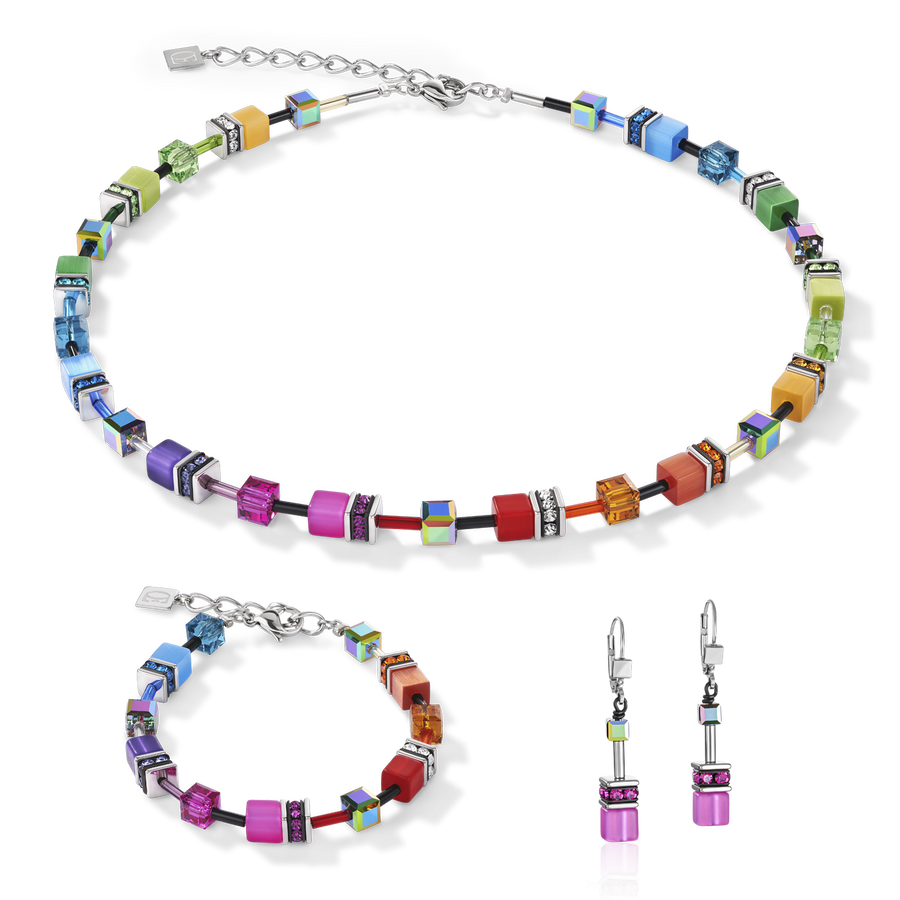 GeoCUBE® Bracelet multicolour rainbow