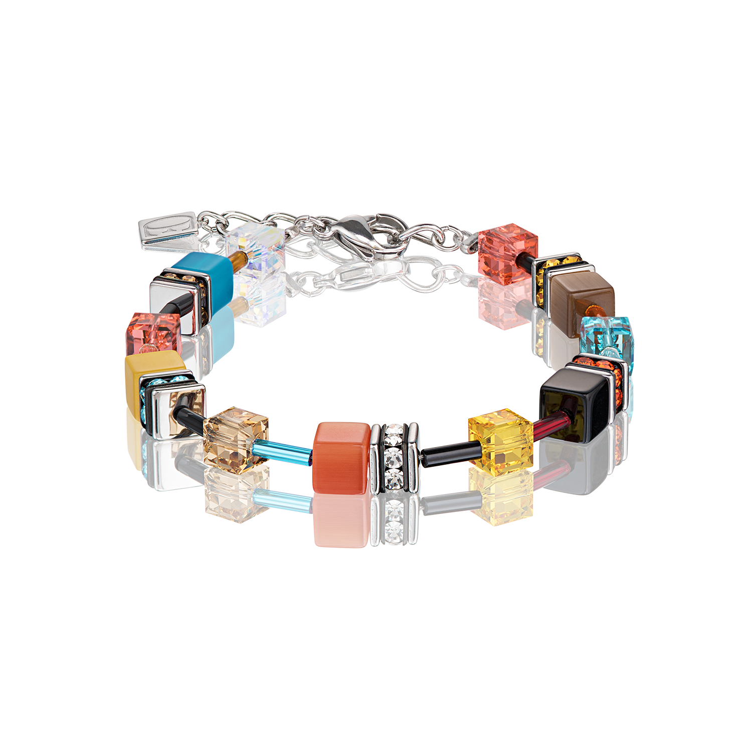 GeoCUBE® Bracelet multicolour daylight fresh