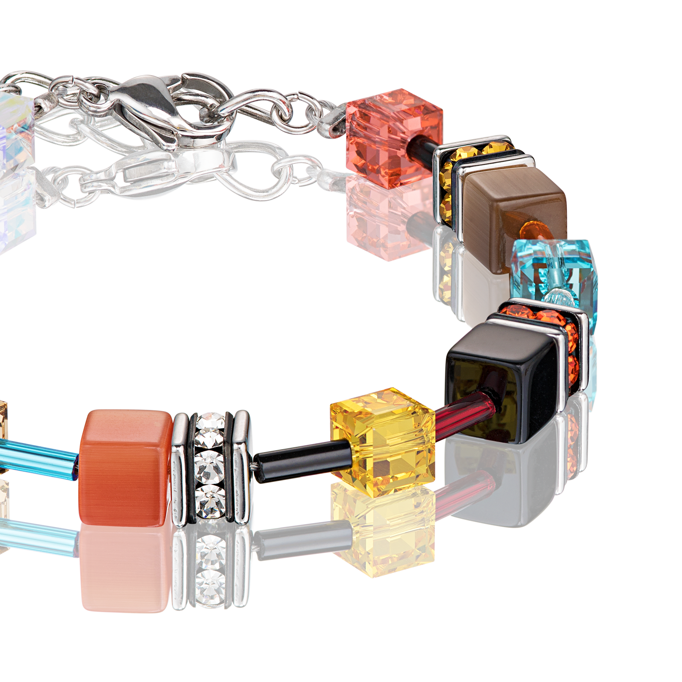 GeoCUBE® Bracelet multicolour daylight fresh
