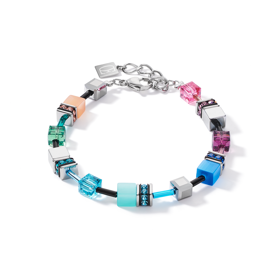 GeoCUBE® Bracelet multicolour fresh vintage