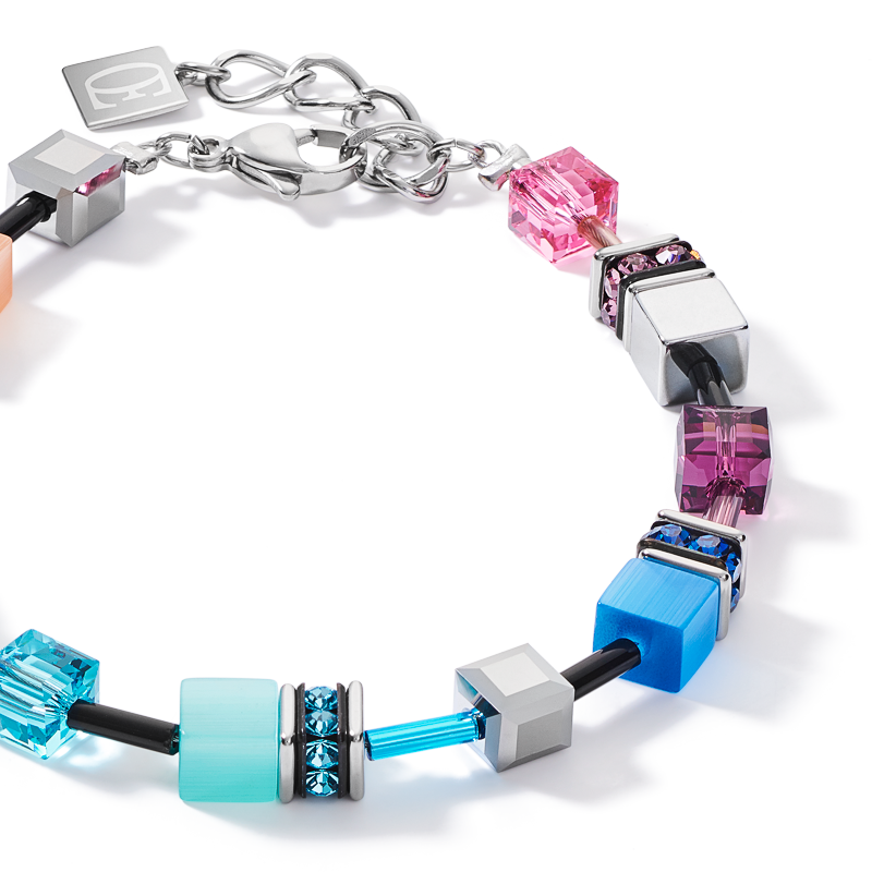 GeoCUBE® Bracelet multicolour fresh vintage