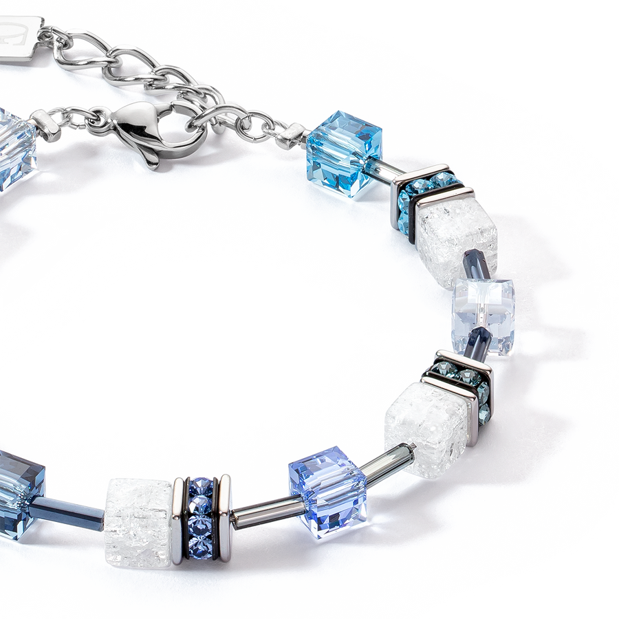 GeoCUBE® Iconic Nature bracelet blue white