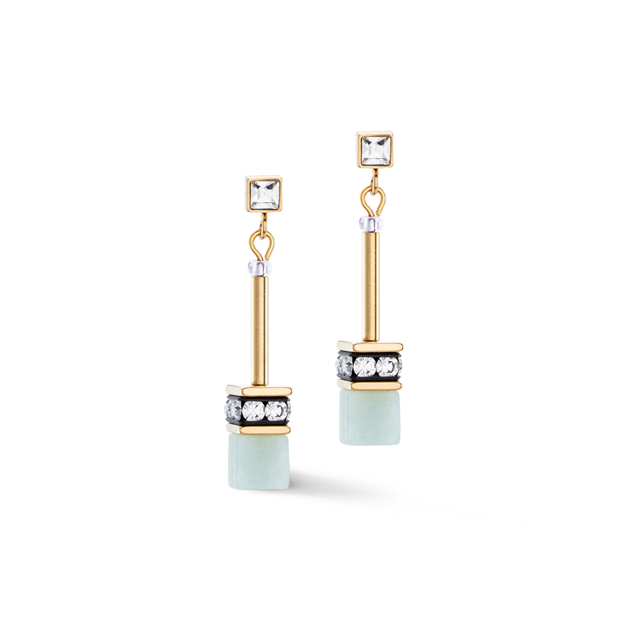 GeoCUBE® Iconic Nature Chain earrings pastel