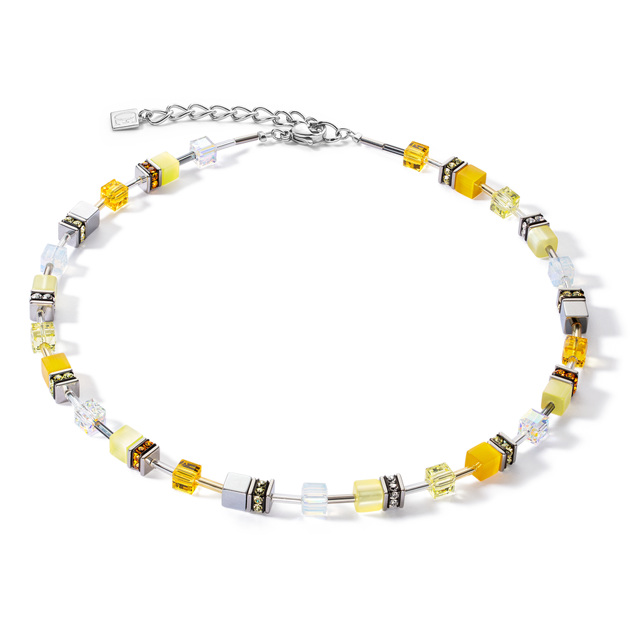 GeoCUBE® Iconic Joyful Colours necklace yellow