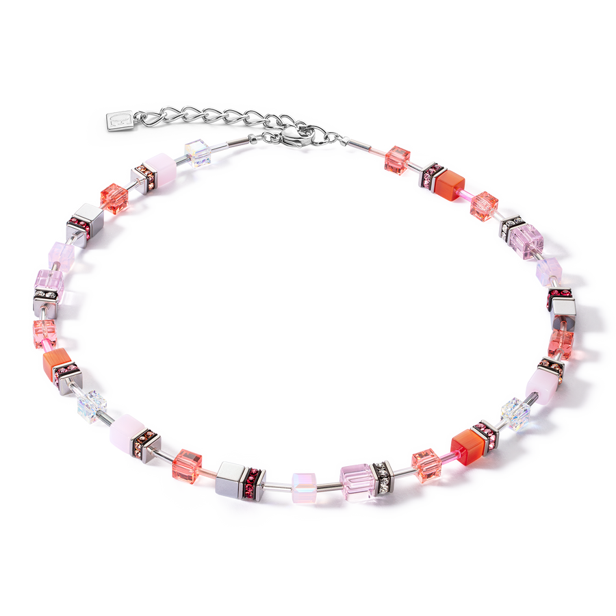 GeoCUBE® Iconic Joyful Colours necklace red