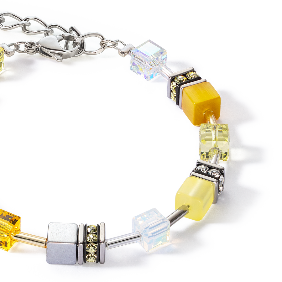 GeoCUBE® Iconic Joyful Colours bracelet yellow