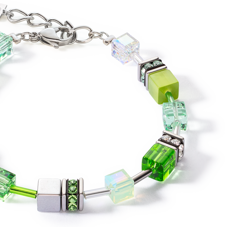 GeoCUBE® Iconic Joyful Colours bracelet green