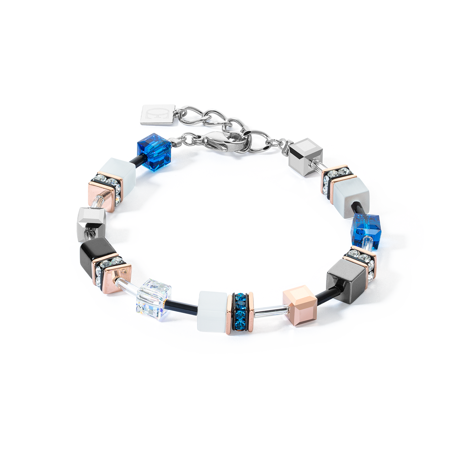 GeoCUBE® Iconic bracelet Capri Blue