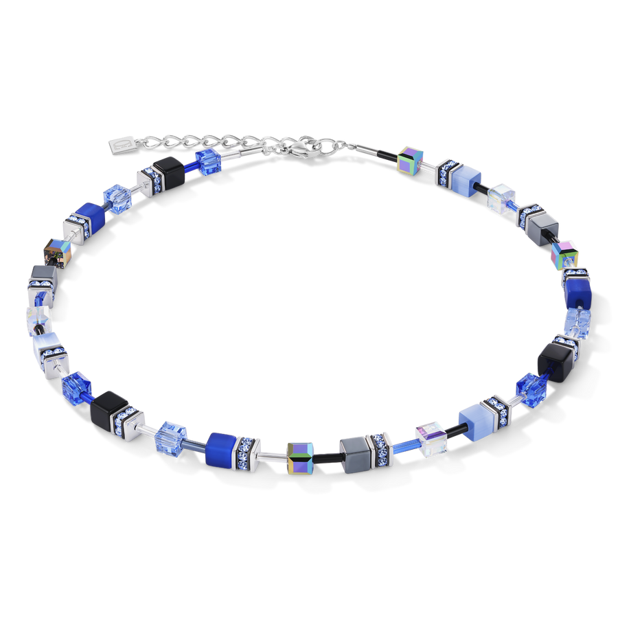 GeoCUBE® Necklace cobalt blue