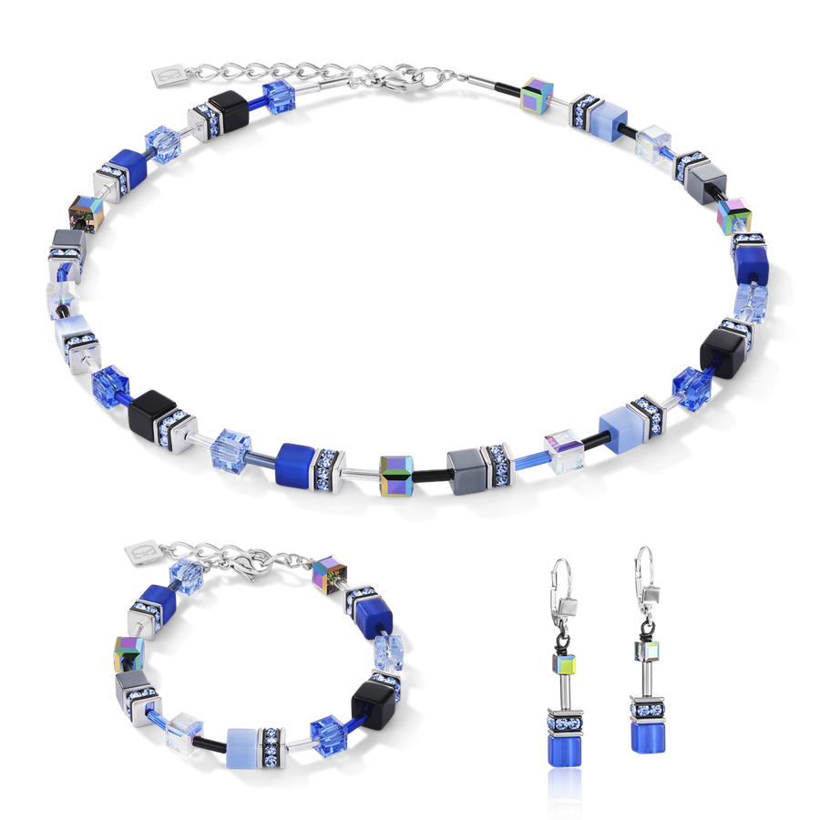 GeoCUBE® Bracelet cobalt blue