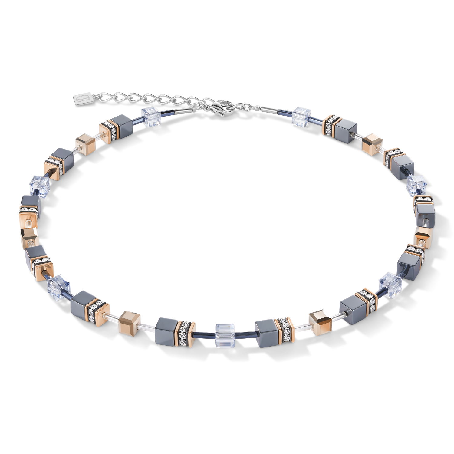 GeoCUBE® Necklace ice blue