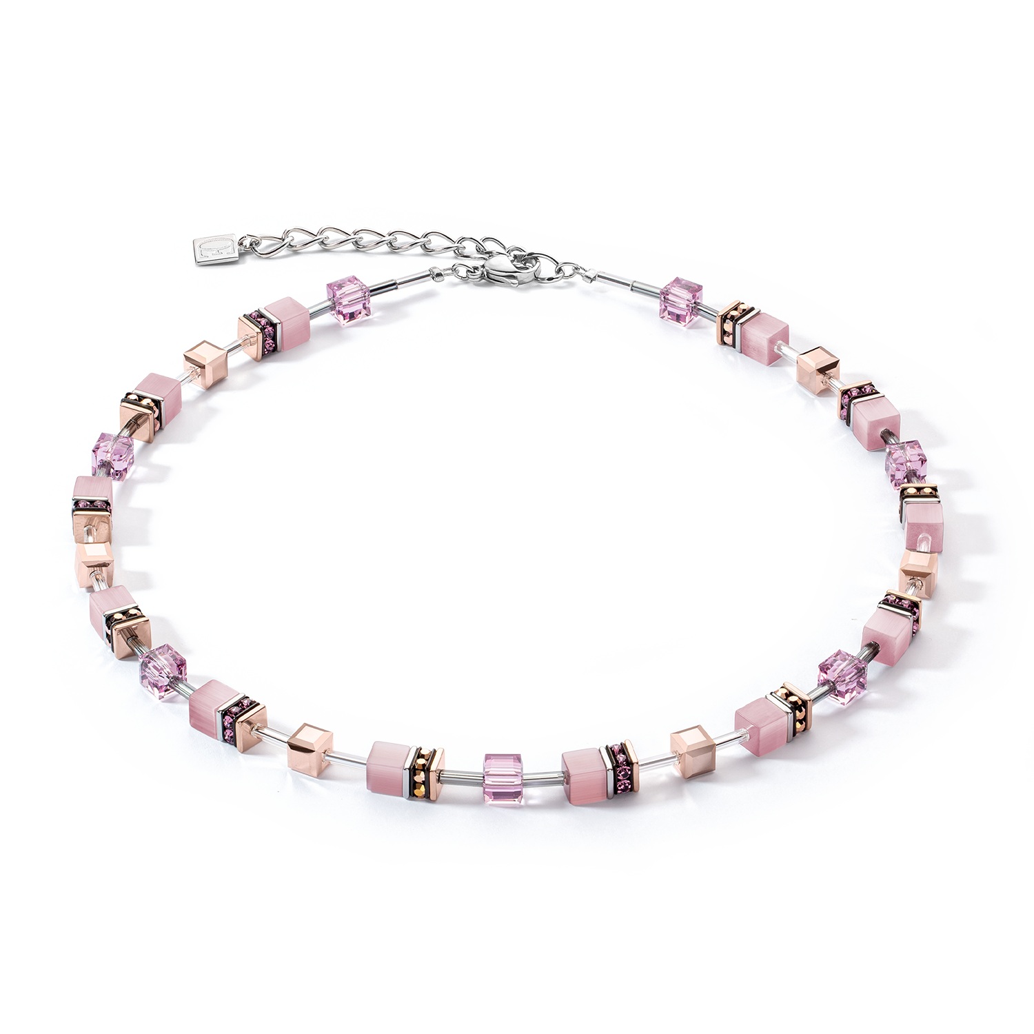 GEOCUBE® Iconic Monochrome necklace lilac