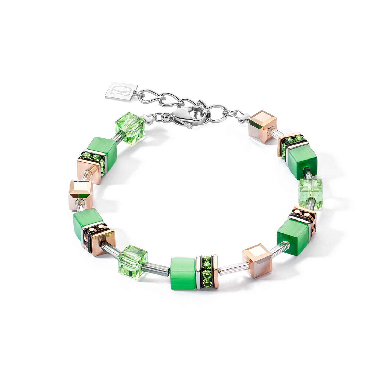 GEOCUBE® Iconic Monochrome bracelet green