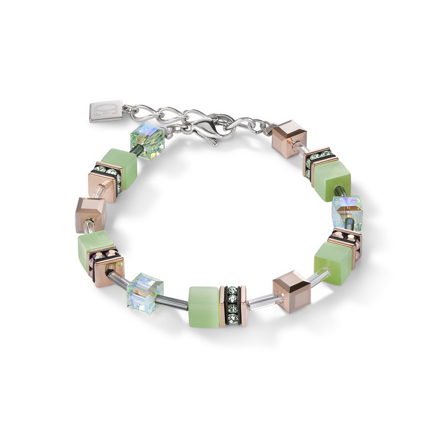 GeoCUBE® Bracelet light green